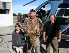 Hunter Vic and Mick 10 point stag